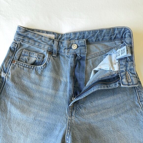 ZARA High-Rise Wide-Leg Jeans (Size 2) - Picture 7 of 9